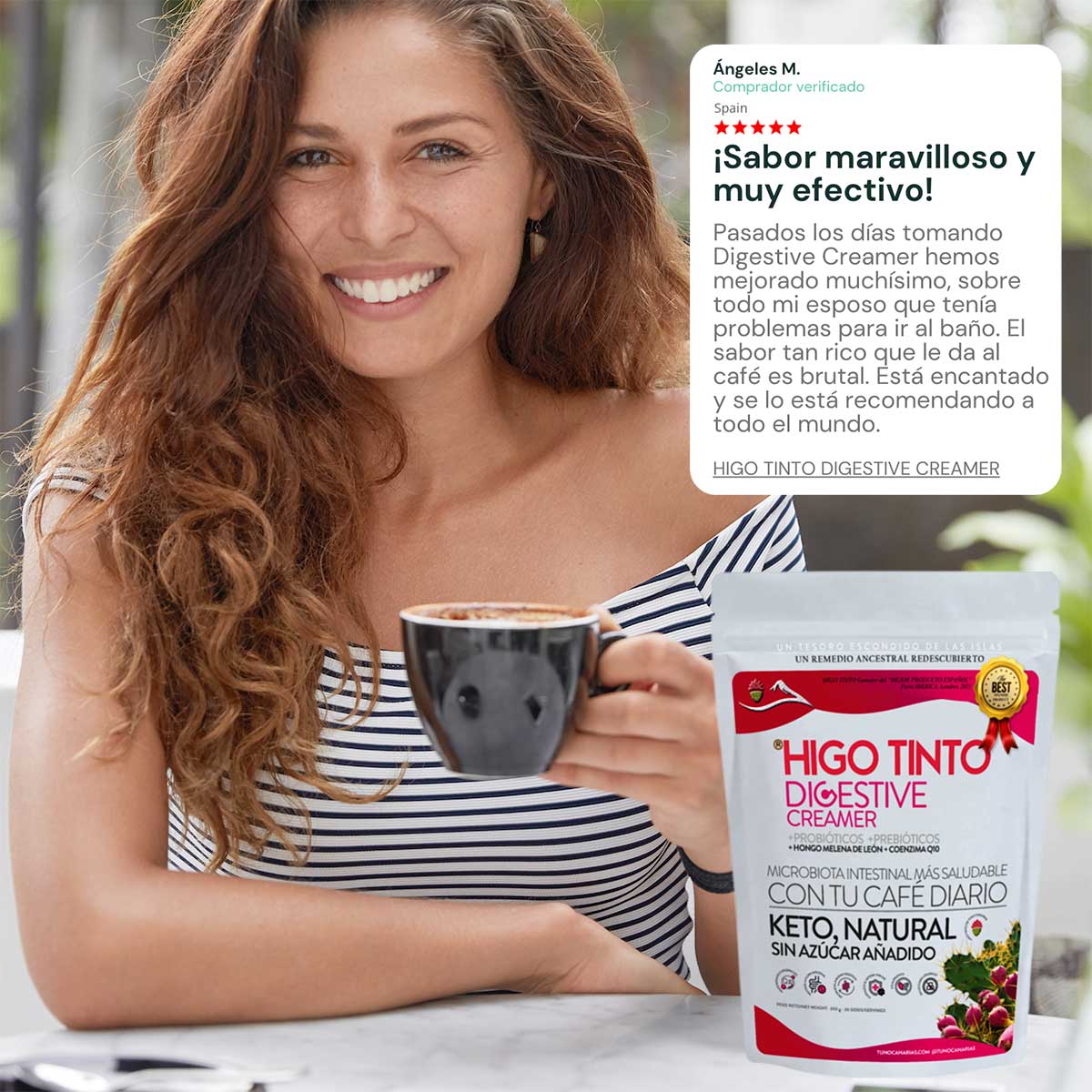 Digestive Creamer – Preparado digestivo para el café a base de HIGO TINTO® - Tuno Canarias