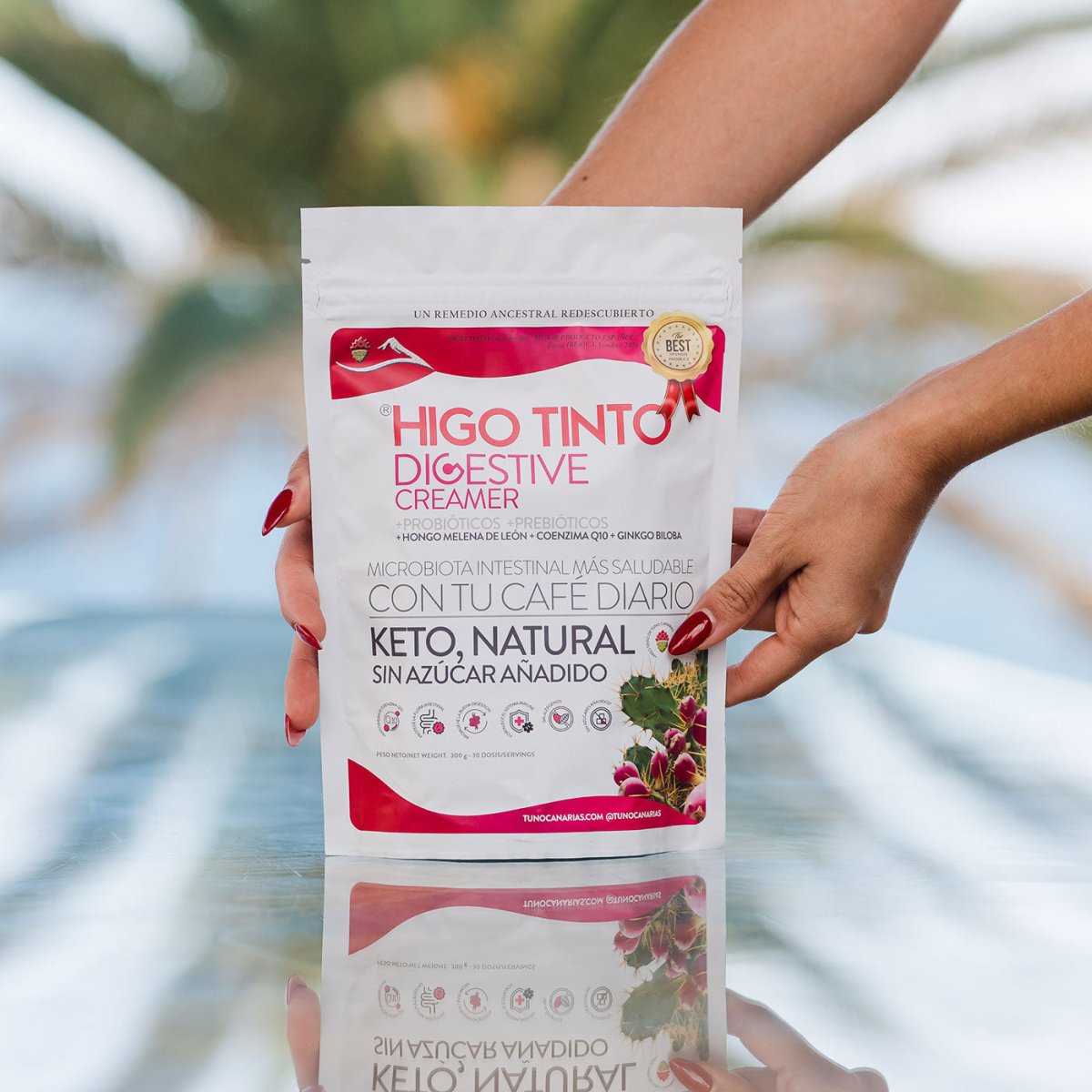 Digestive Creamer – Preparado digestivo para el café a base de HIGO TINTO® - Tuno Canarias