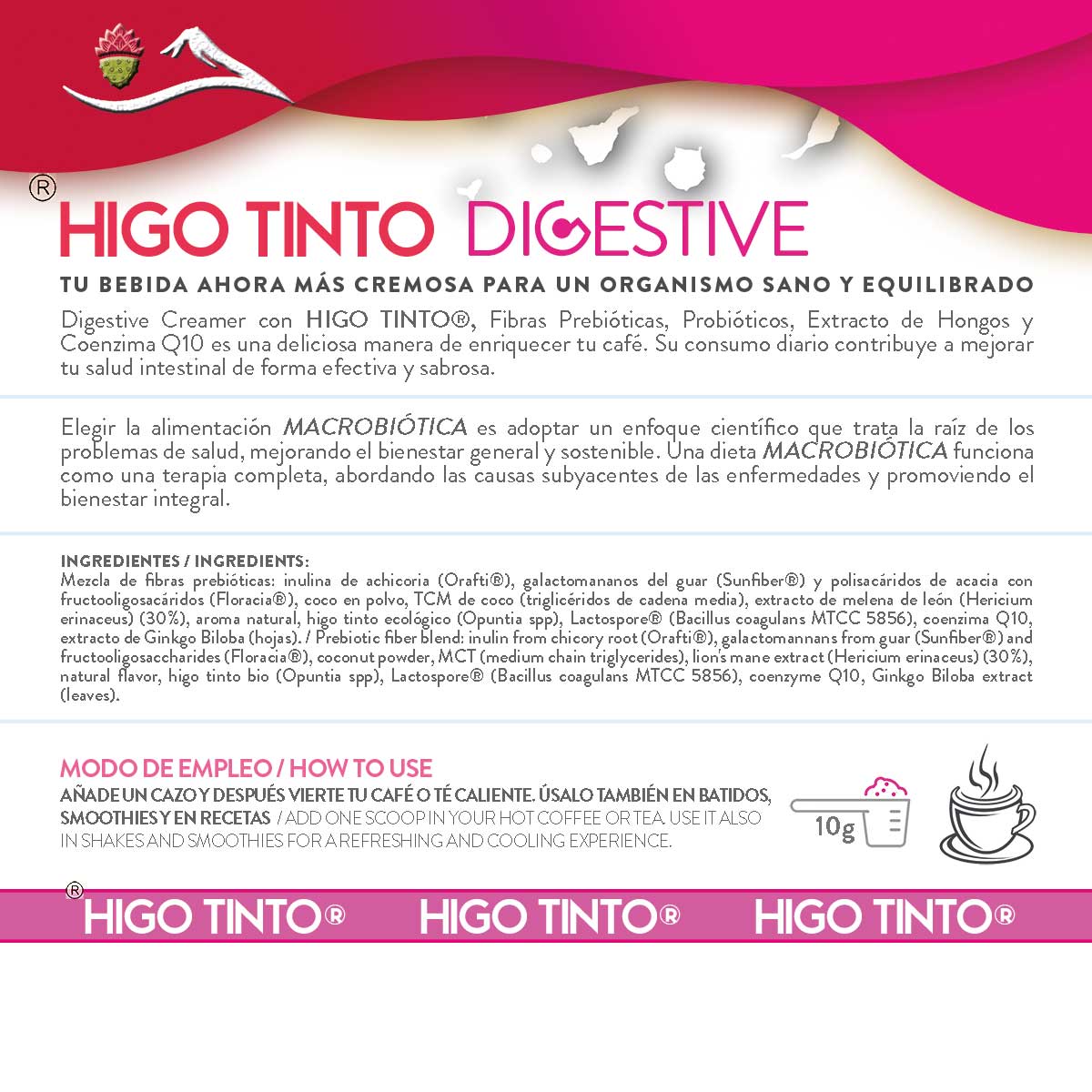 Digestive Creamer – Preparado digestivo para el café a base de HIGO TINTO® - Tuno Canarias