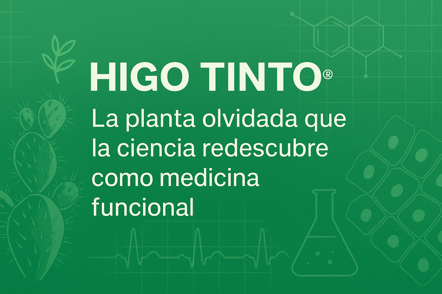 🌿 HIGO TINTO®: La planta olvidada que la ciencia redescubre como medicina funcional