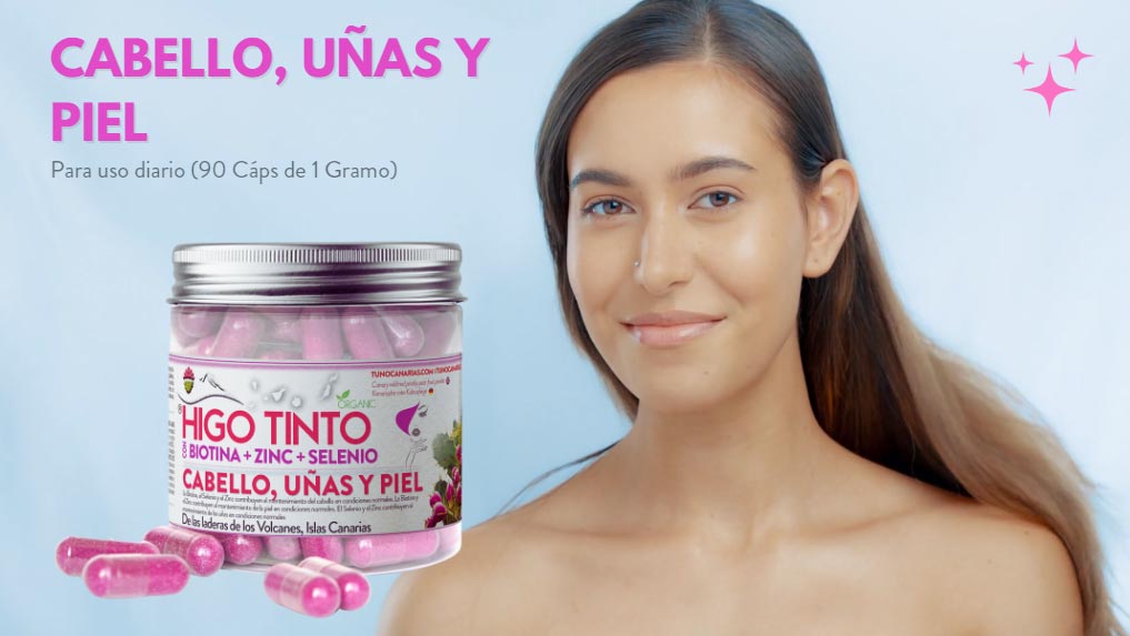 ¡Nuevo! Higo Tinto con Biotina, Zinc y Selenio