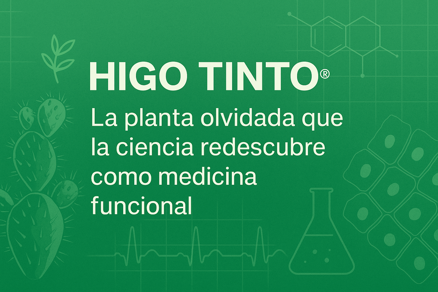 HIGO TINTO®: La planta olvidada que la ciencia redescubre como medicina funcional - Tuno Canarias