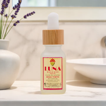 LUNA - REGENER FACE OIL SERUM - 100% Puro Aceite de Semillas de Higo Tinto Canario