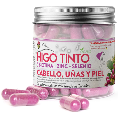 HIGO TINTO con Biotina + Zinc + Selenio - Cabello-Uñas-Piel