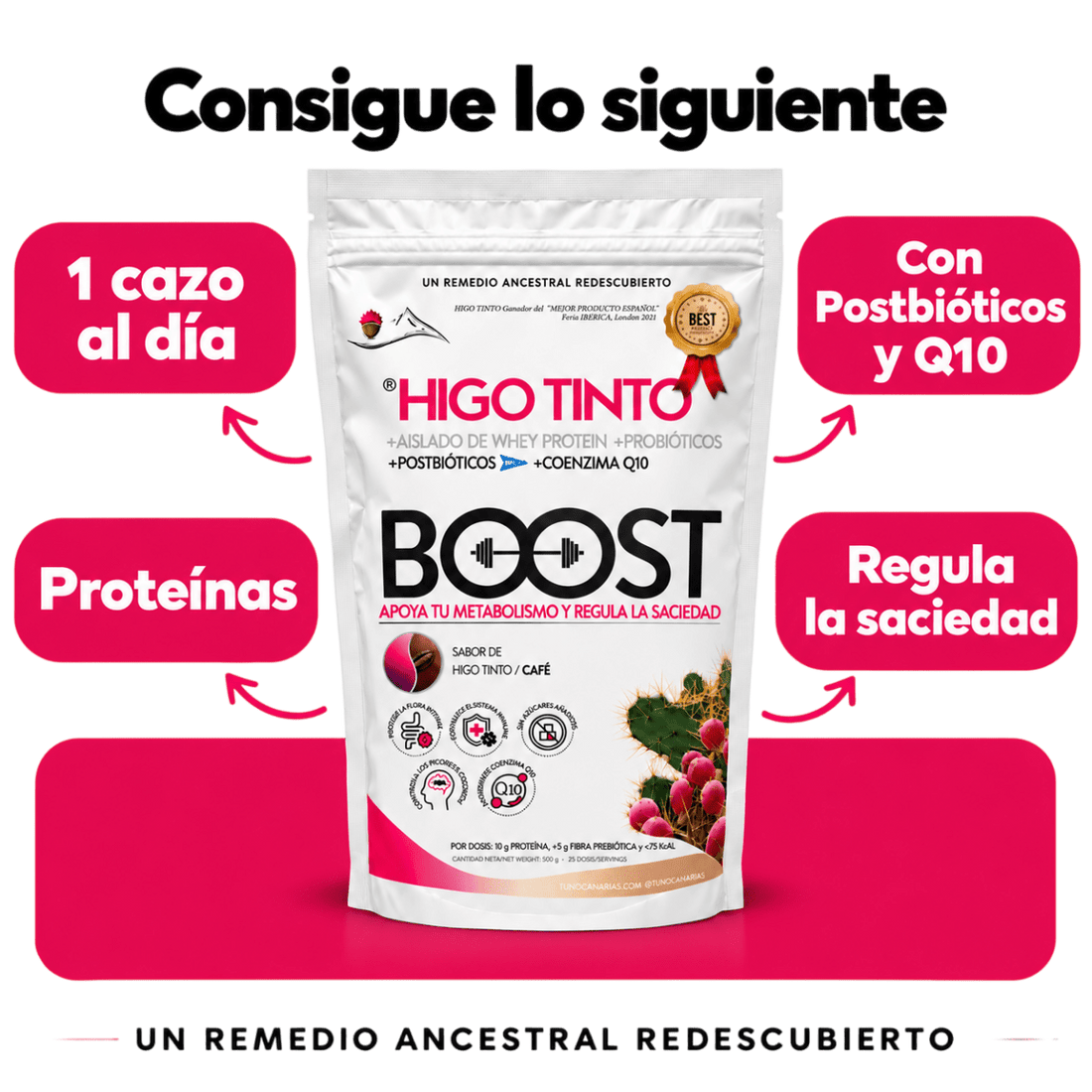Boost – Batido de proteína - Tuno Canarias