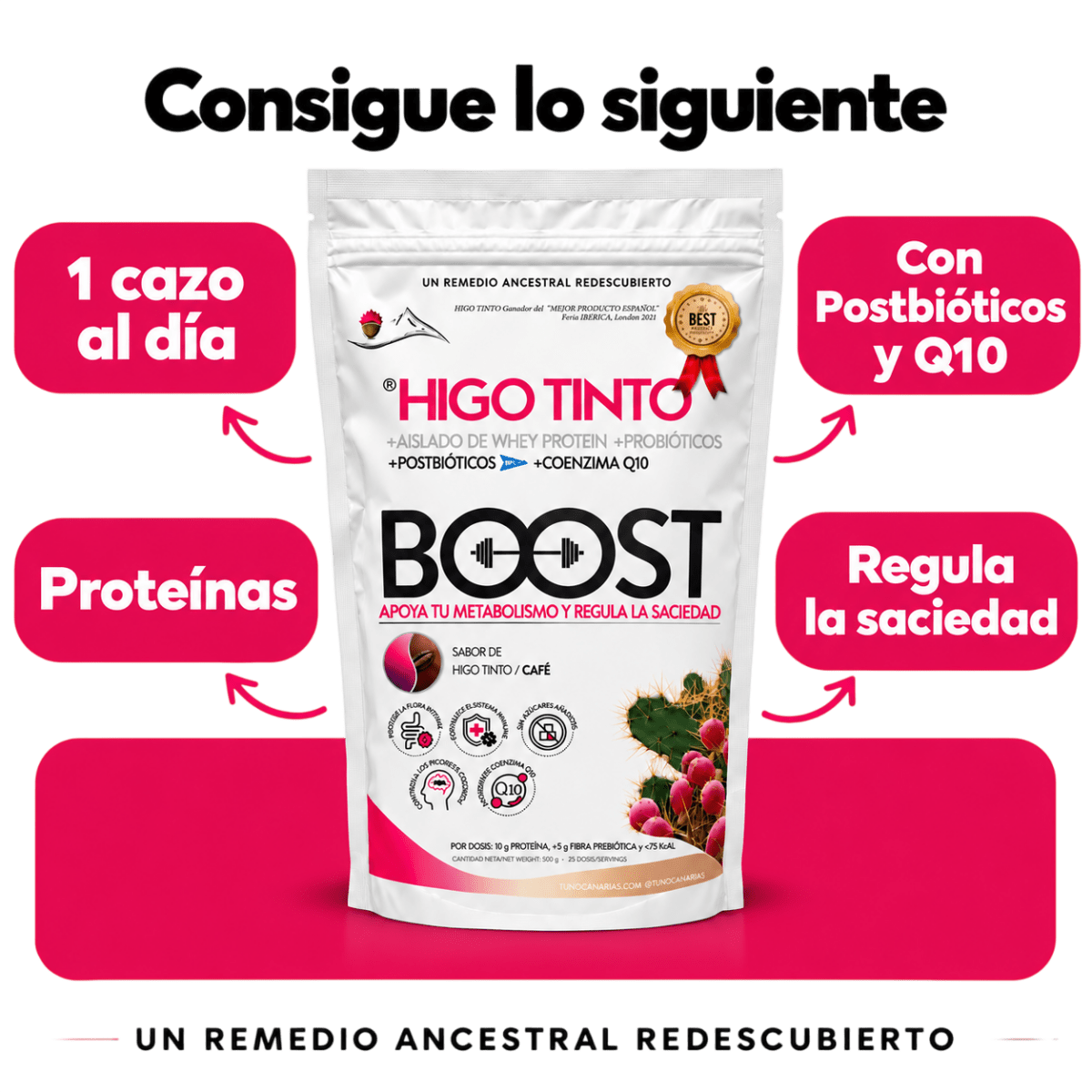 Boost – Batido de proteína - Tuno Canarias