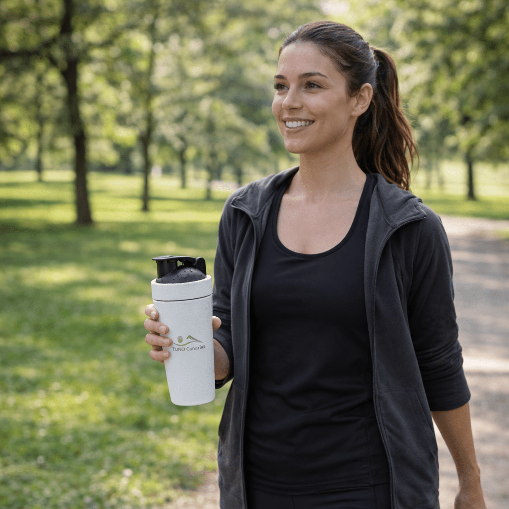 Botella Térmica 500ML | HIGO TINTO® – Hermético para bebidas frías y calientes - Tuno Canarias