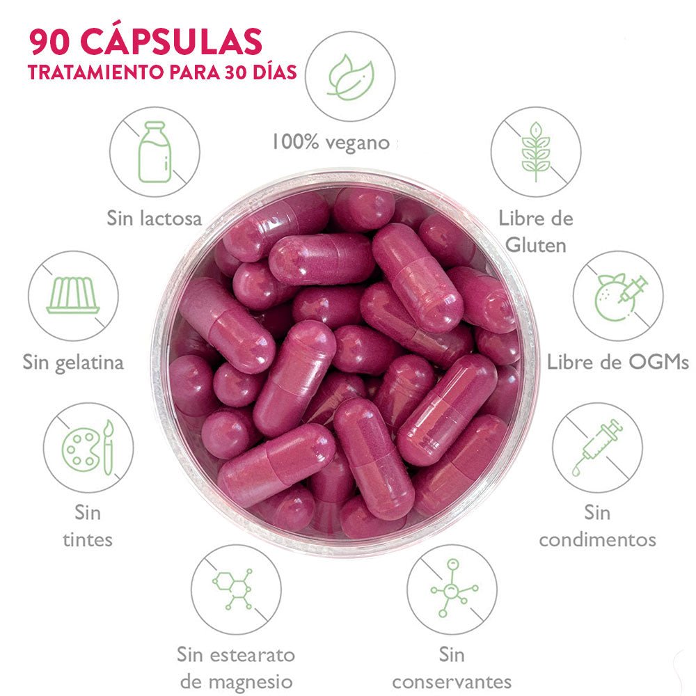 Cápsulas con Cúrcuma y Jengibre a base de HIGO TINTO® – Articulaciones sanas - Tuno Canarias