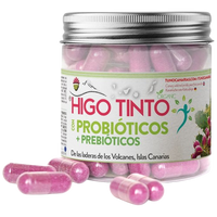 Cápsulas de Probióticos + Prebióticos + HIGO TINTO® 90 cáps - Tuno Canarias