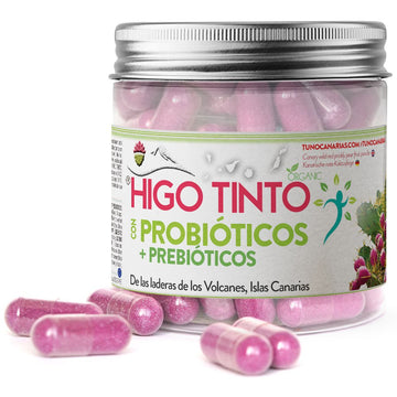 Cápsulas Probióticas a base de HIGO TINTO® y Megaflora - Tuno Canarias
