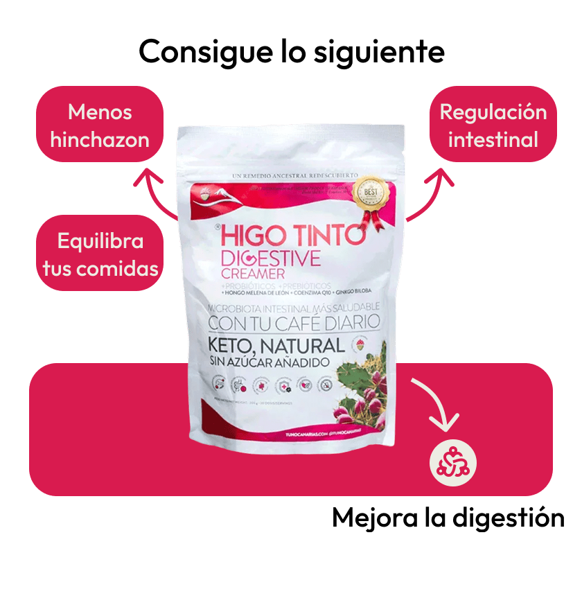 Digestive Creamer 300g | HIGO TINTO® - Tuno Canarias