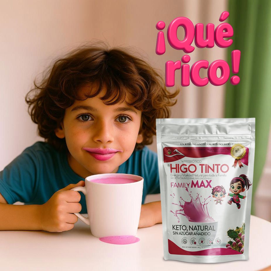 Family MAX Natural – Desayuno nutritivo con HIGO TINTO® para toda la familia - Tuno Canarias