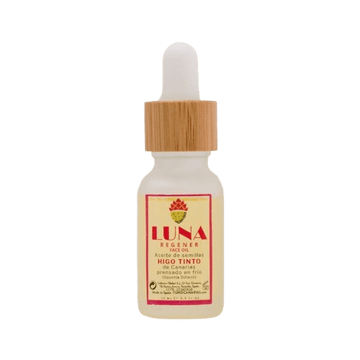LUNA Sérum Facial Regenerador 15ml | REGALO – 100% aceite puro de semillas de HIGO TINTO® canario - Tuno Canarias