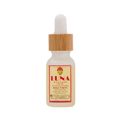 LUNA Sérum Facial Regenerador 15ml | REGALO – 100% aceite puro de semillas de HIGO TINTO® canario - Tuno Canarias