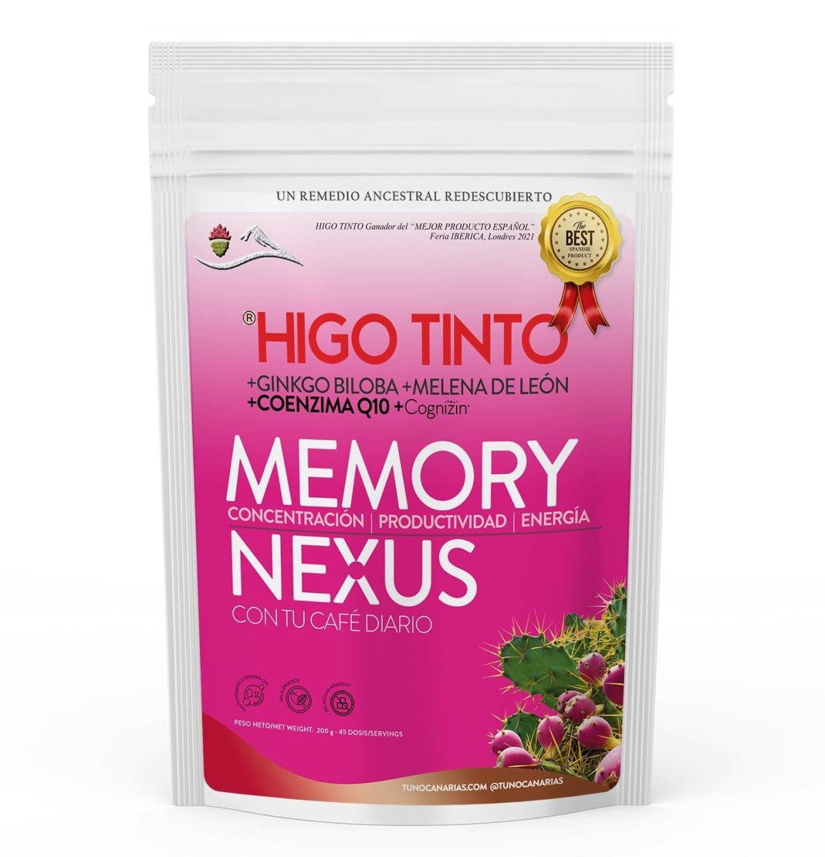 Memory Nexus a base de HIGO TINTO® - Tuno Canarias