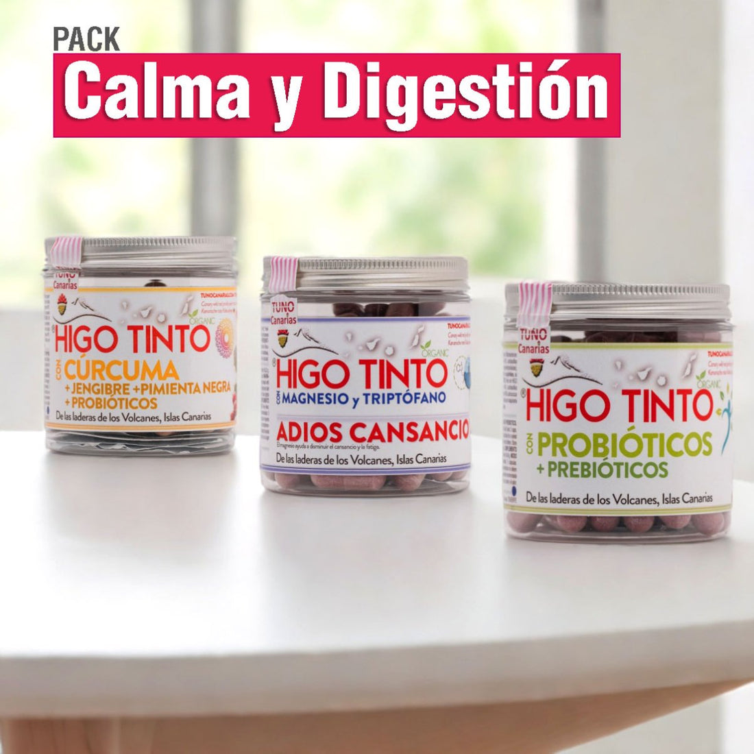 Pack Calma y Digestión - Tuno Canarias