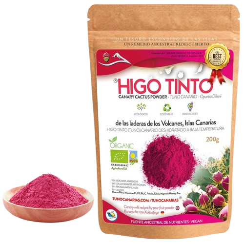 Polvo Puro de Higo Tinto 200G | HIGO TINTO® - Tuno Canarias