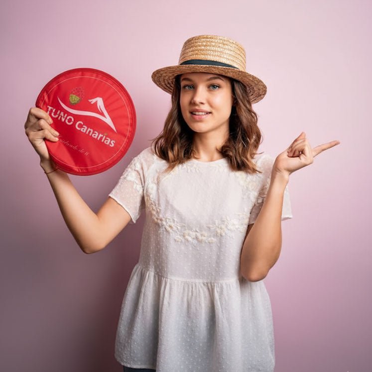 REGALO Abanico Plegable con Logo Tuno Canarias – Edición Exclusiva - Tuno Canarias