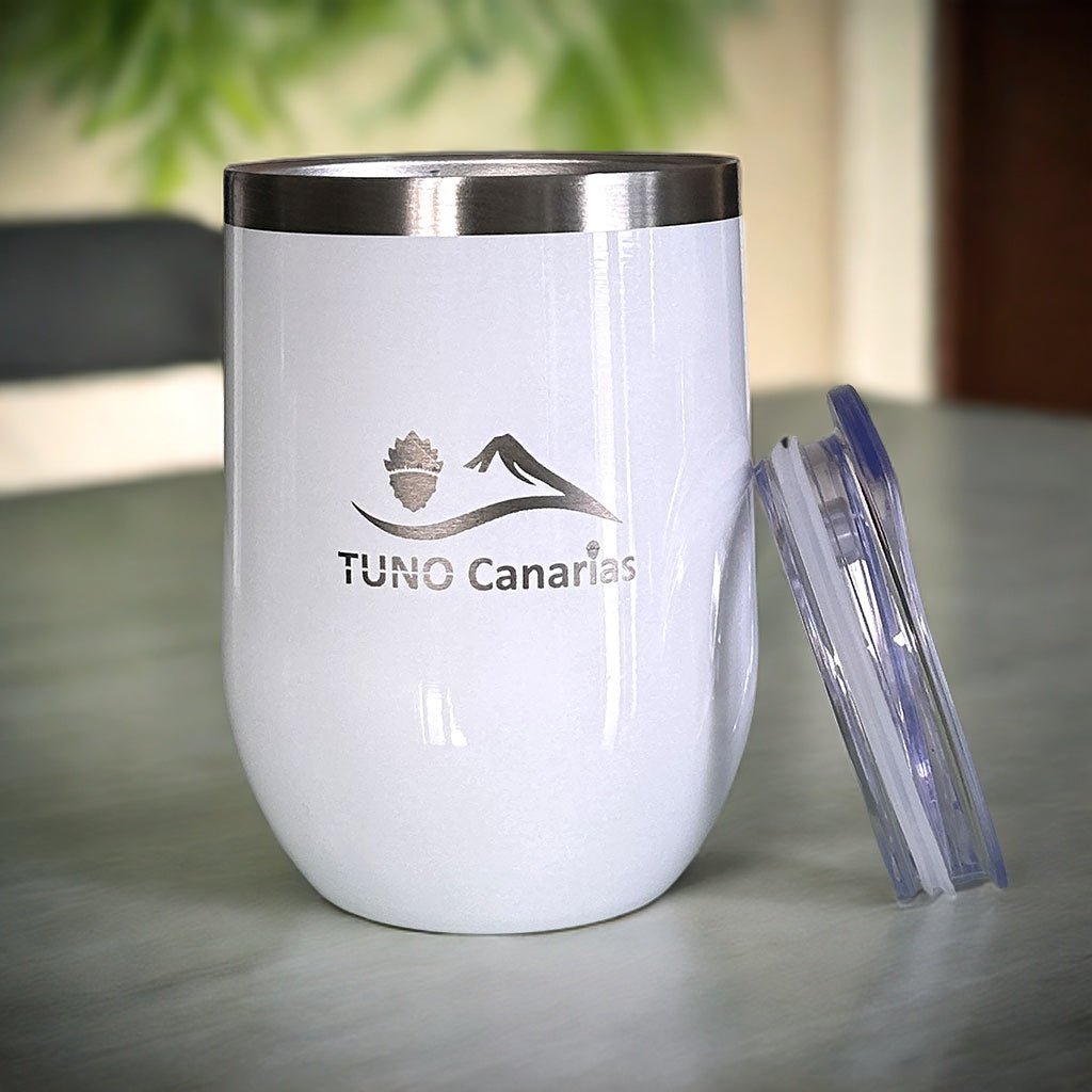 Vaso térmico hermético para transportar café o leche fría y caliente - Tuno Canarias